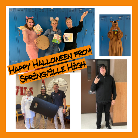 Faculty dresses up for Halloween