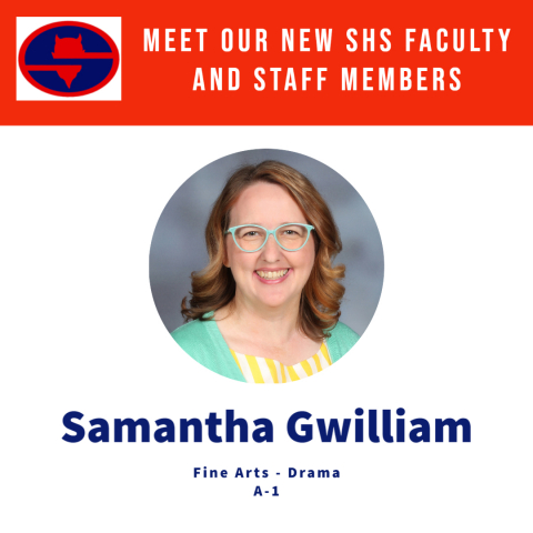 Meet new SHS drama teacher, Samatha Gwilliam.