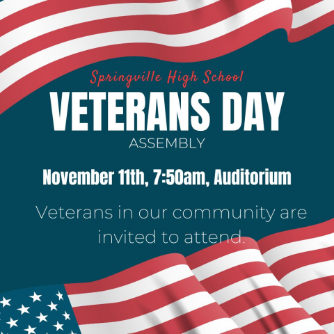 SHS Veterans Day assembly
