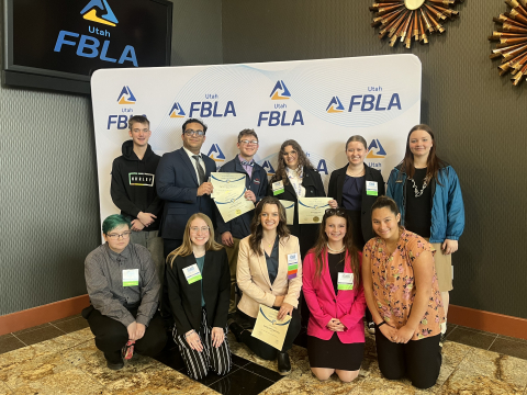 FBLA students at State
