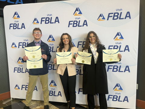 FBLA students at State