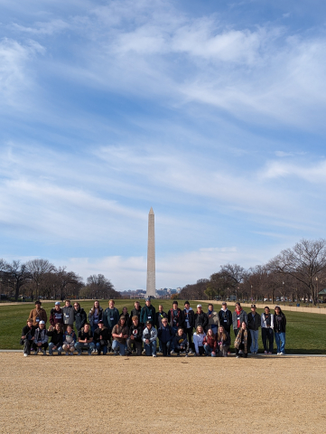 SHS students in Washington DC