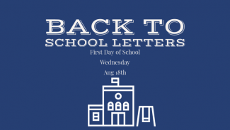 Back to School Letters