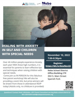 Nebo District Workshop on Anxiety and Special Needs