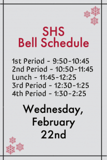 Bell Schedule Graphic