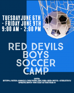 Image for Red Devils Soccer Camp